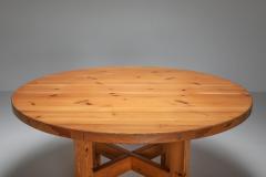 Roland Wilhelmsson Roland Wilhelmsson Solid Pine Dining Table for Karl Anderson S ner Sweden - 1566257