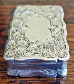 Rolason Brothers 19th Century Sterling Silver Snuffbox Birmingham 1848 by Rolason Bros - 1704990