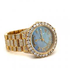 Rolex Presidential Day Date 18k Gold with MOP Dial and Fully Set Diamonds - 3601460