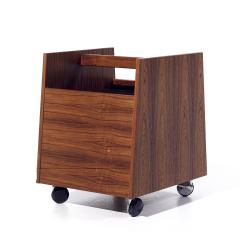 Rolf Hesland Rolf Hesland for Bruksbo Mid Century Danish Rosewood Record Caddy - 3827327