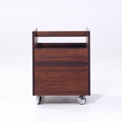 Rolf Hesland Rolf Hesland for Bruksbo Mid Century Danish Rosewood Record Caddy - 4032415