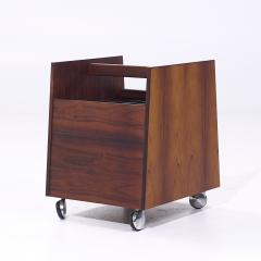 Rolf Hesland Rolf Hesland for Bruksbo Mid Century Danish Rosewood Record Caddy - 4032422