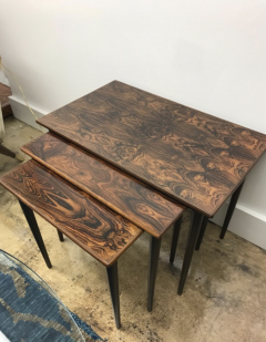 Rolf Hesland Rolf Hesland rosewood nesting tables - 4127831