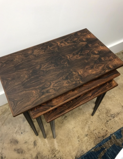 Rolf Hesland Rolf Hesland rosewood nesting tables - 4127832