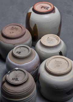 Rolf Palm Set of 6 Rolf Palm ceramic vases - 4118484