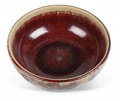 Rolf Palm Studio Ceramic Bowl in Oxblood Glaze by Rpolf Palm - 2951270