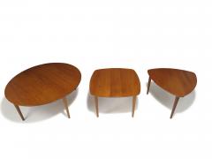 Rolf Rastad Adolf Relling for Gustav Bahus Solid Teak Coffee Tables - 4315711