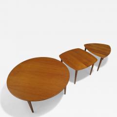 Rolf Rastad Adolf Relling for Gustav Bahus Solid Teak Coffee Tables - 4319401