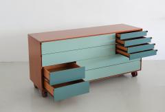 Rolling Ten Drawer Dresser by B B Italia - 427111