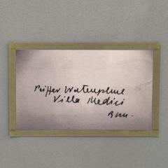 Rom im Garten der Villa Medici by Max Peiffer Watenphul Italy circa 1930 - 4435250