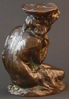 Roman Bronze Works Nude with Lily Pad Roman Bronze Works USA bronze 1904 - 1752550