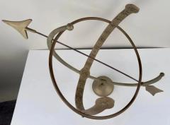 Roman Garden Armillary Cast Iron Sundial - 3678661