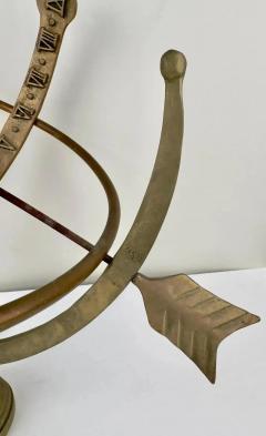 Roman Garden Armillary Cast Iron Sundial - 3678668