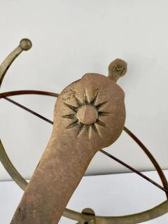 Roman Garden Armillary Cast Iron Sundial - 3678669