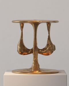 Roman Plyus Unique Bronze Bone Side Table by Plyus Furniture - 4619683