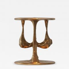 Roman Plyus Unique Bronze Bone Side Table by Plyus Furniture - 4619739