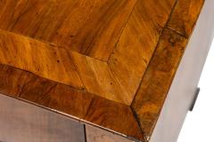 Romanian Biedermeier 3 Drawer Burlwood Chest Commode - 4631750