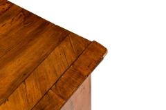 Romanian Biedermeier 3 Drawer Burlwood Chest Commode - 4631752