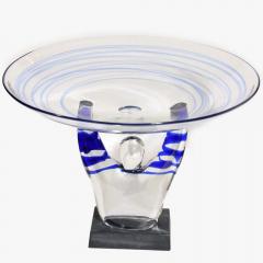 Romano Dona Blown glass Half man holding a dish - 4094224