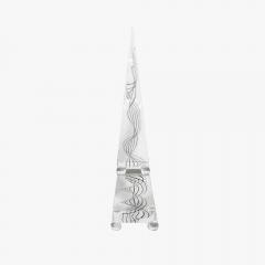 Romano Dona Pair of Glass Obelisks by Romano Dona - 4094205