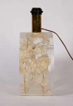 Romeo Paris Lucite with inclusion lamp by Romeo Paris - 730455