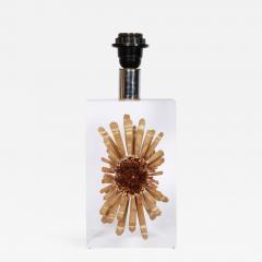 Romeo Paris Nice lucite table lamp with inclusion of sea urchin - 731059