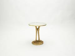 Romeo Paris Pair of Romeo Paris resin ostrich legs gueridon tables 1970s - 1959322