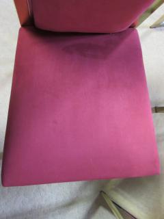 Romeo Rega Eight Romeo Rega Style Brass Dining Chairs Italy 1980 - 569979