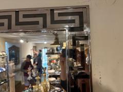 Romeo Rega Greek Key Chrome Mirror - 4676575