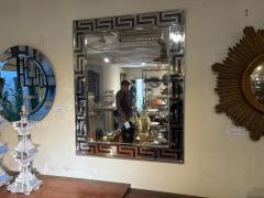 Romeo Rega Greek Key Chrome Mirror - 4676577