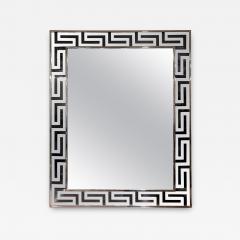 Romeo Rega Greek Key Chrome Mirror - 4681439