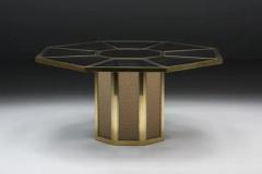 Romeo Rega Octagonal Dining Table by Romeo Rega Italy 1970s - 3472214