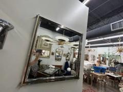 Romeo Rega Pair Of Italian Modern Mirrors By Romeo Rega - 3783337