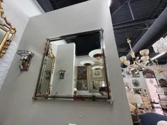 Romeo Rega Pair Of Italian Modern Mirrors By Romeo Rega - 3783347