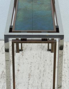 Romeo Rega Romeo Rega Chrome And Patinated Brass Console - 2083590