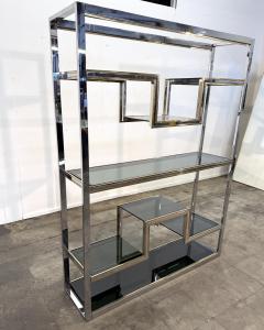 Romeo Rega Romeo Rega Chrome and Brass tag re Library Italy 1970s - 4498487