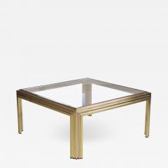 Romeo Rega Romeo Rega Coffee Table in Brass and Chrome - 552036