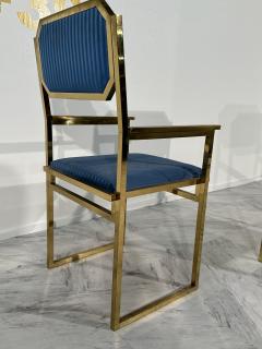 Romeo Rega Set of 2 Vintage Italian Dining Chairs by Romeo Rega 1970s - 3572914