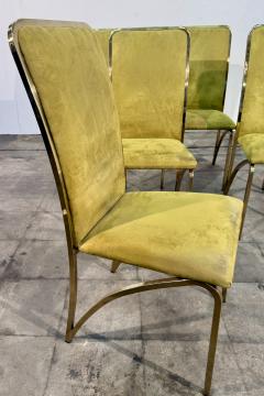 Romeo Rega Set of Six Dining Chairs attributed to Romeo Rega Italy 1970s - 4453886