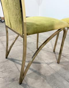 Romeo Rega Set of Six Dining Chairs attributed to Romeo Rega Italy 1970s - 4453893