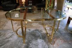 Romeo Rega Versatile Brass Oval or Round Table by Romeo Rega 1970 - 583354