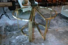 Romeo Rega Versatile Brass Oval or Round Table by Romeo Rega 1970 - 583360