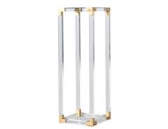 Romeo Rega Vintage Romeo Rega Acrylic and Brass Pedestal Stand - 3389785