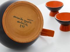 Rometti Umbertide ante Baldelli for Rometti Umbertide Ceramic Liqueur set 1930 - 3624117