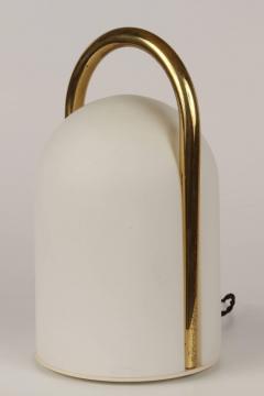 Romolo Lanciani 1980s Romolo Lanciani Tender Brass Table Lamp for Tronconi - 548335