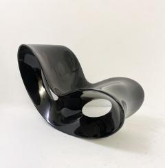 Ron Arad Mid Century Black Voido Rocking Chair by Ron Arad - 3106949