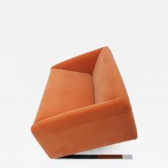 Ron Arad Tilt Sofa in Orange Mohair Circa 1980 - 1608307