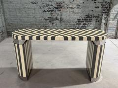 Ron Seff Graphic Tessellated Bone Console 1970 - 3203435