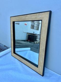 Ron Seff JMF Style Shagreen Framed Square Mirror by Ron Seff - 4641290