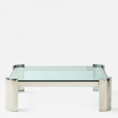 Ron Seff Large Polished Chrome Coffee Table by Ron Seff  - 2131972